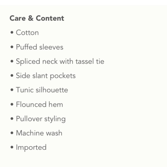 Anthropologie Maeve Dominique Boho Tunic Dress in Beige- Size Small - Picture 13 of 14